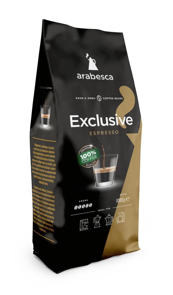 Arabesca Espresso Kava u zrnu 1 kg - Akcija u trgovini Metro