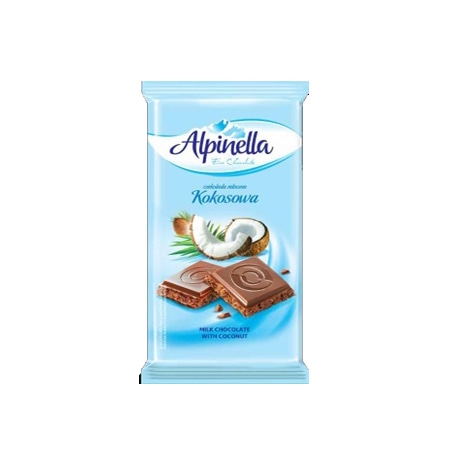 Mliječna čokolada s mliječnim punjenjem Alpinella 100 g