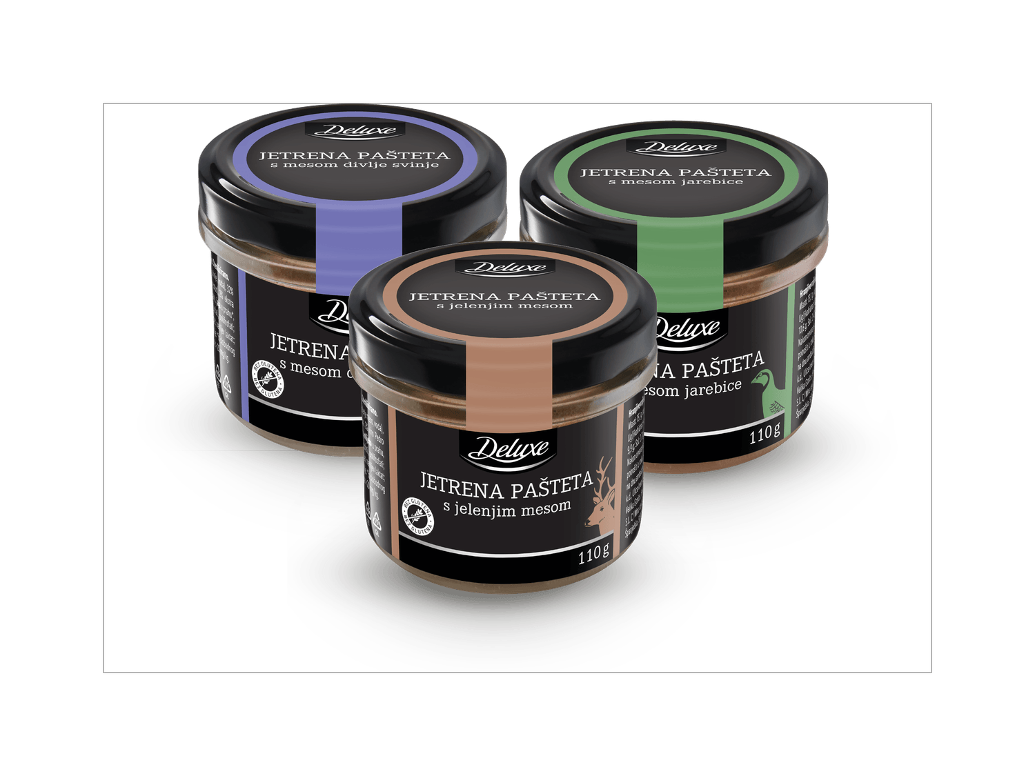 Premium jetrene paštete od divljači 110 g