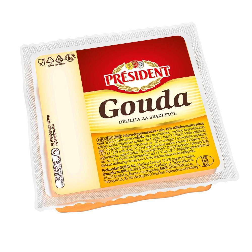 President Sir Gouda, Podravec, Dimsi 400 g - Akcija u trgovini Studenac