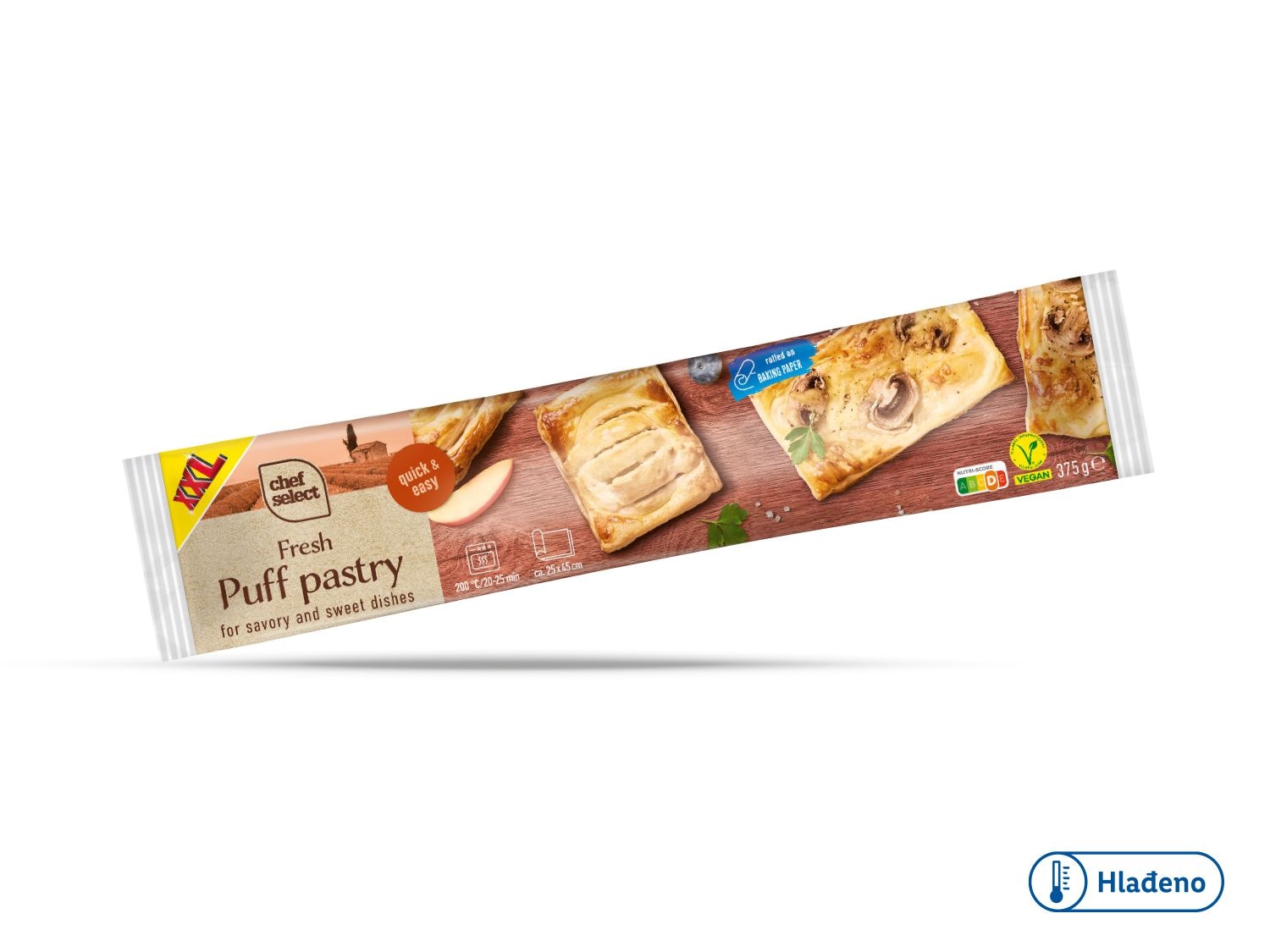 Chef Select Svježe lisnato tijesto 275 g