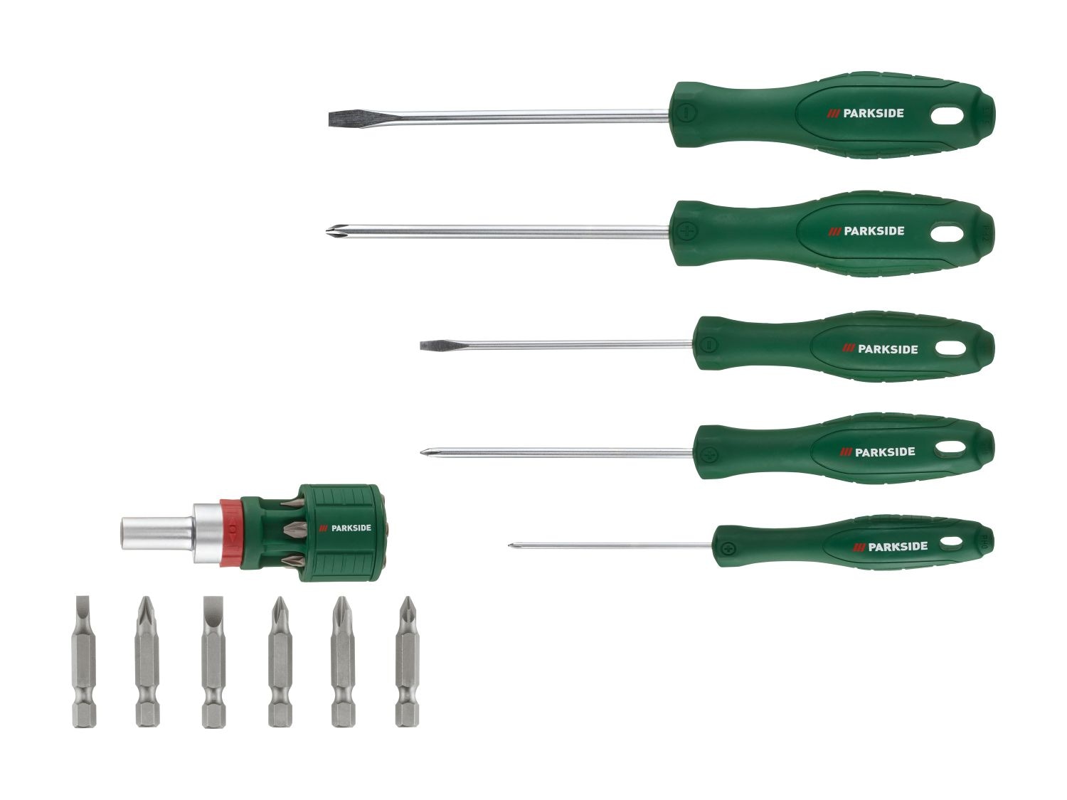 Parkside Set odvijača ili set nasadnih odvijača 5 komada ili 7 dijelova