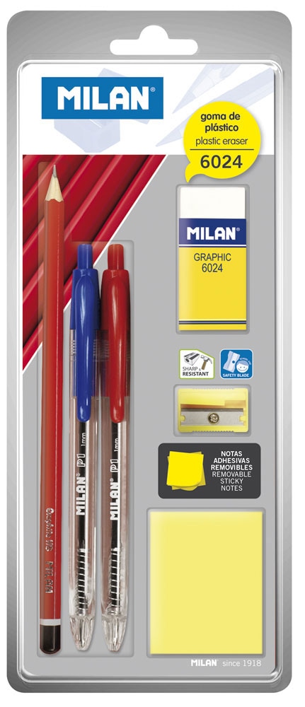 Milan Set za pisanje 1 pak