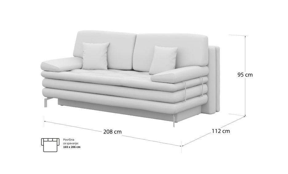 ARIA trosjed na razvlačenje