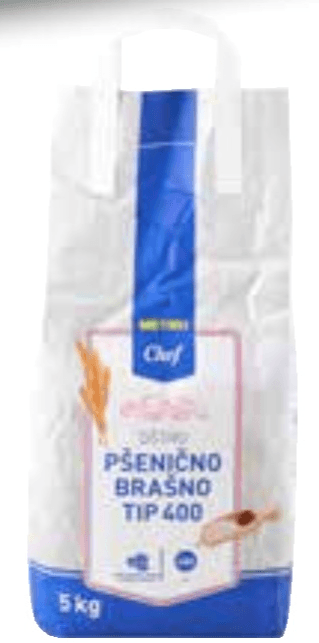 Metro Chef Brašno pšenično oštro T-400 5 kg