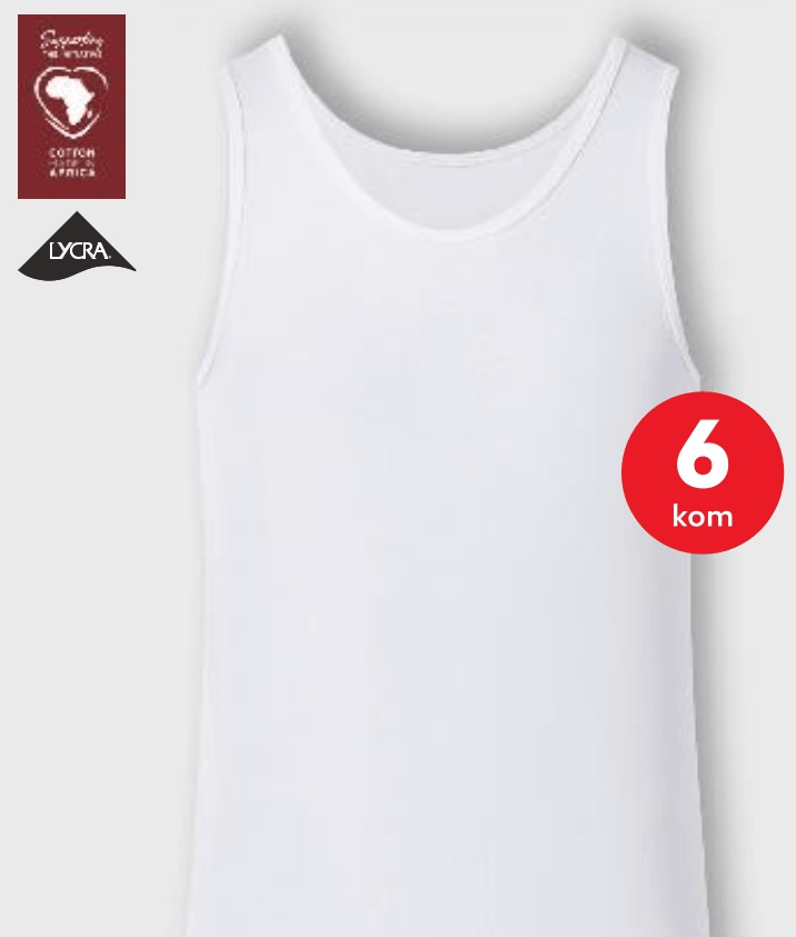 TOWN LAND Muška potkošulja 6 kom - Akcija u trgovini Kaufland