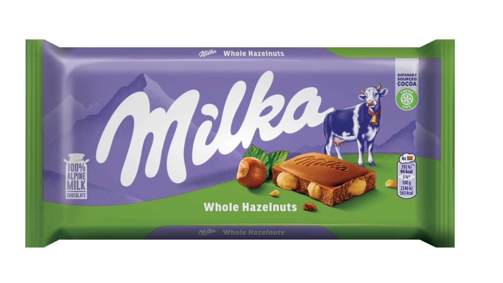 Čokolada Milka Cijeli lješnjak 95 g - Akcija u trgovini Boso