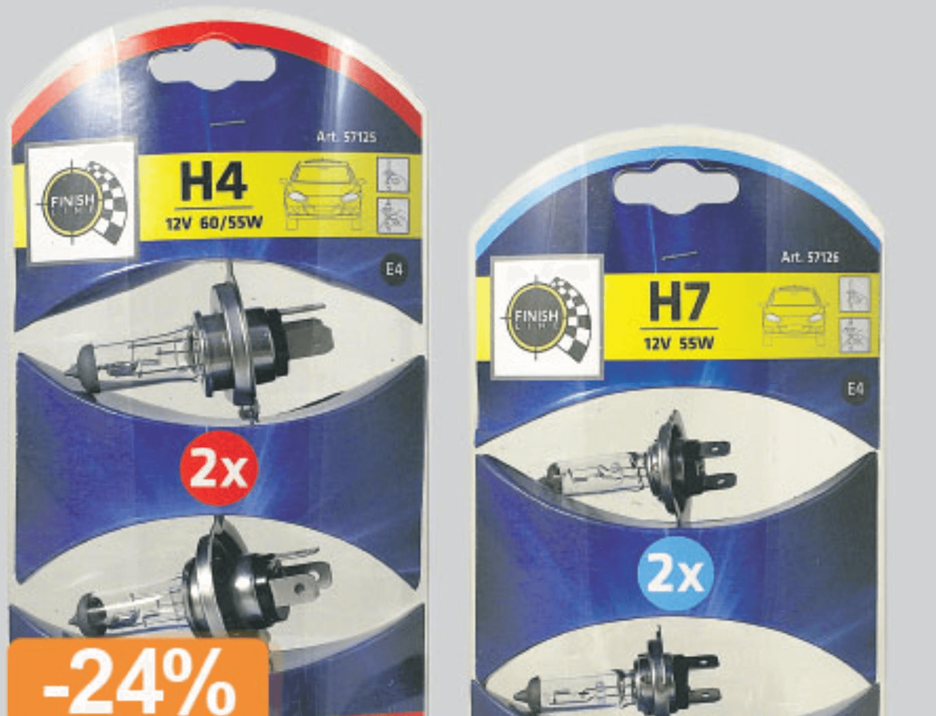 Žarulje duo Finishline 2 kom/pak