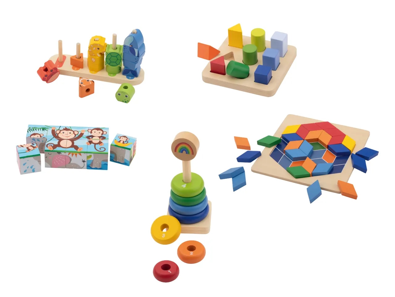 Lupilu Didaktička drvena igračka