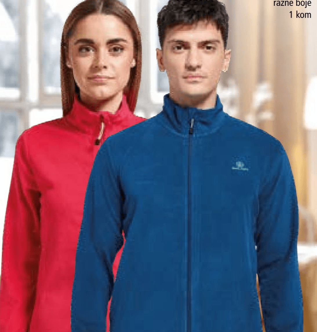 Ženska ili muška flis majica na cif 1 kom