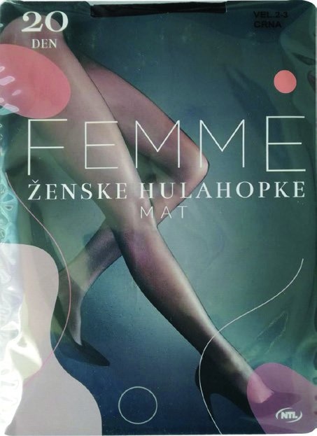 Ženske čarape 2 para - Akcija u trgovini NTL