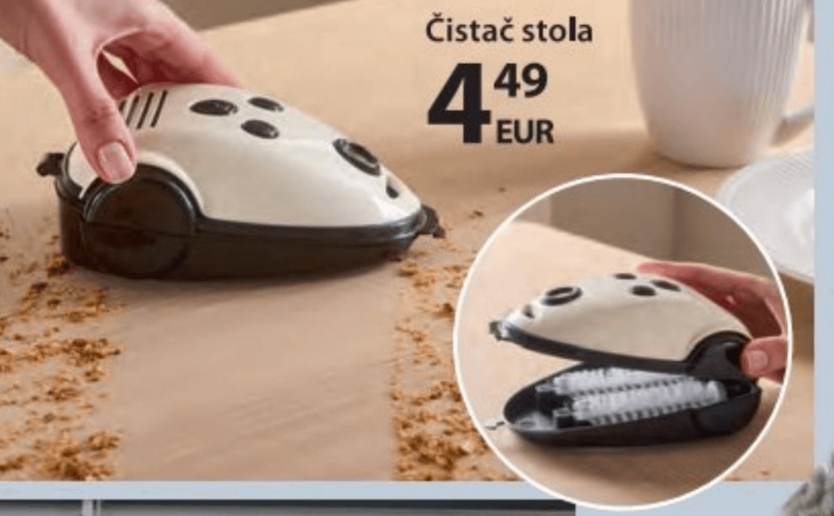 Čistač stola - Akcija u trgovini NKD