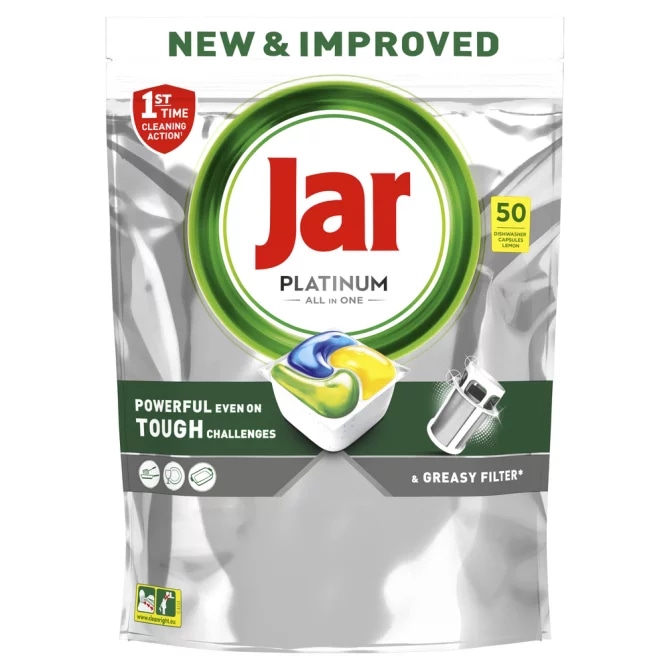 Jar Tablete za strojno pranje suđa 50 kom
