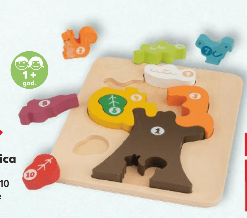 Dječja slagalica - Akcija u trgovini Kaufland