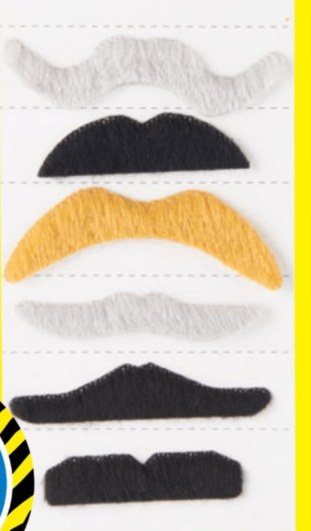 Brkovi samoljepljivi 6 kom. - Akcija u trgovini Tedi