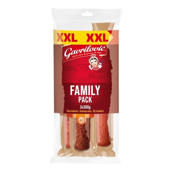 Gavrilović Family pack 3x300 g - Akcija u trgovini Plodine