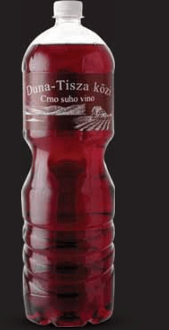 Duna-Tisza közi Crno suho vino 2 l