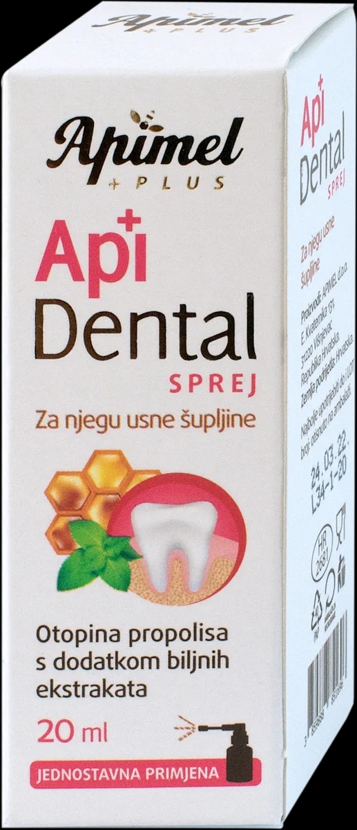 Apimel sprej za njegu usne šupljine Apidental 20 ml - Akcija u trgovini Dm