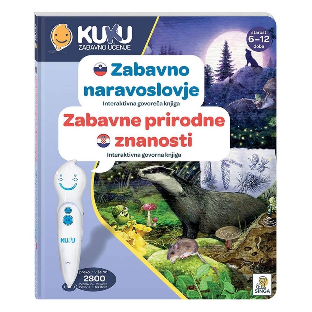 Kuku interaktivna knjiga bez olovke - Zabavne prirodne znanosti