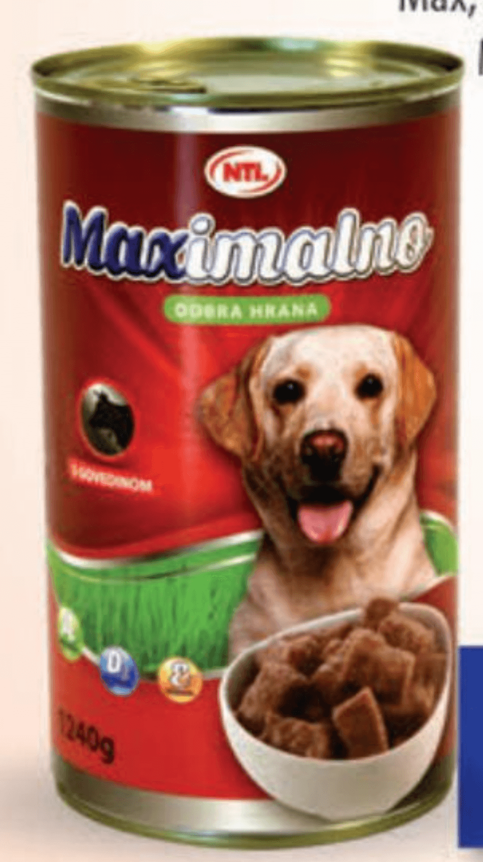 Hrana za pse 1240 g - Akcija u trgovini NTL