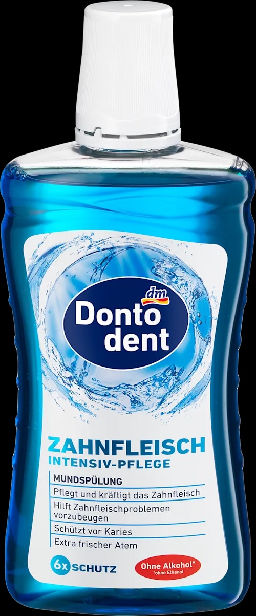 Dontodent vodica za ispiranje usta i intenzivnu njegu desni 500 ml - Akcija u trgovini Dm