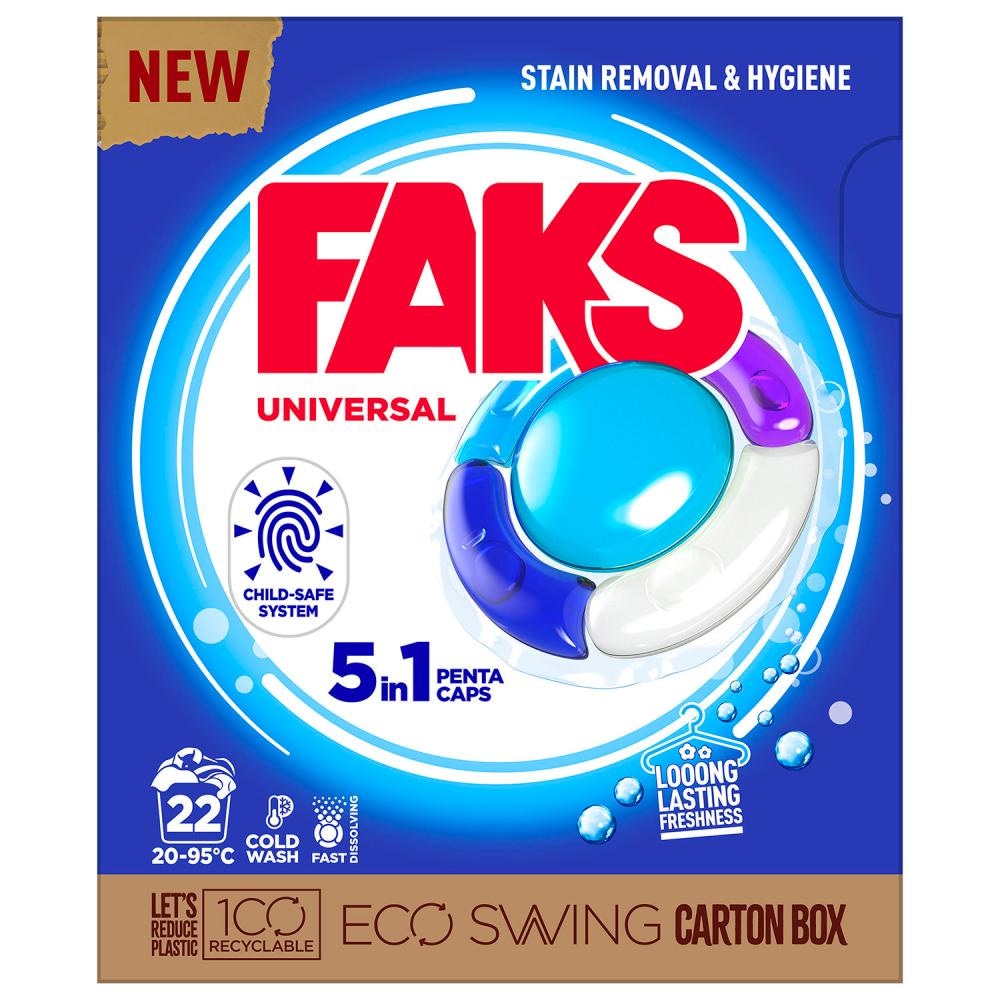 FAKS Deterdžent u kapsulama 22/1 - Akcija u trgovini Bipa