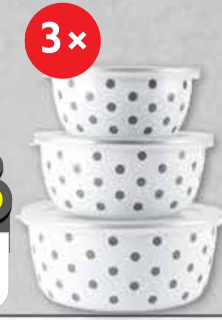 Set posuda za hranu 3x