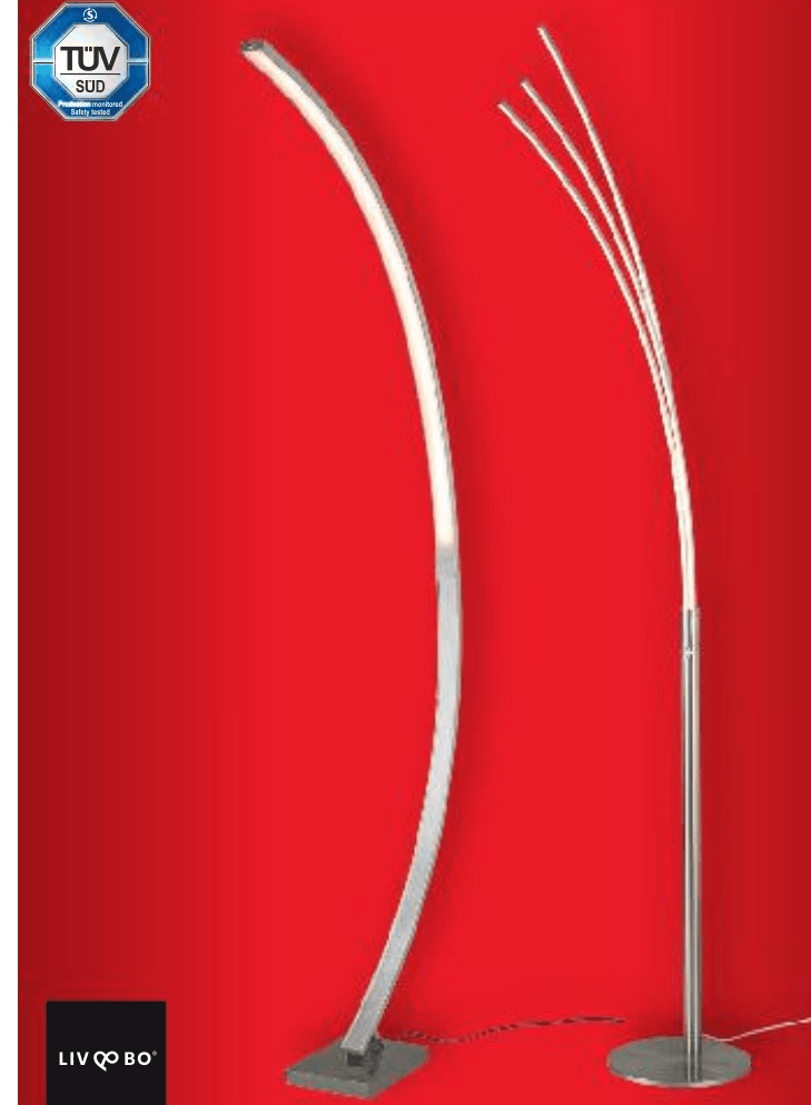 LIV QO BO LED Podna svjetiljka komad - Akcija u trgovini Kaufland