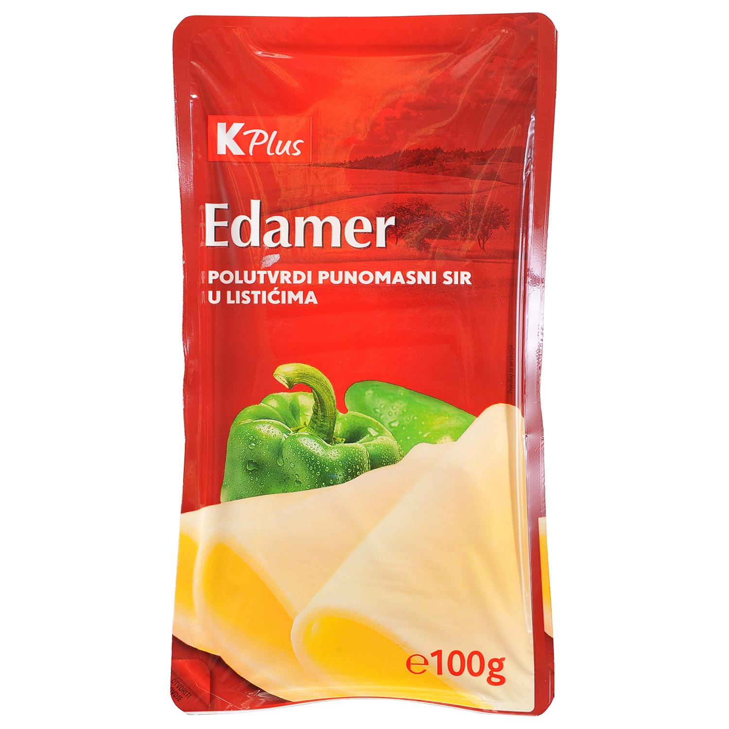 K Plus Gauda, Edamer sir 100g