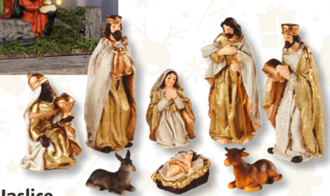 Figurice za jaslice 8 kom.