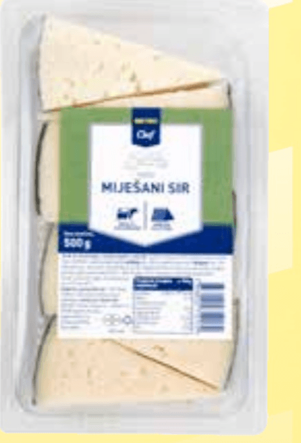 Metro Chef Sir miješani, narezak 500 g