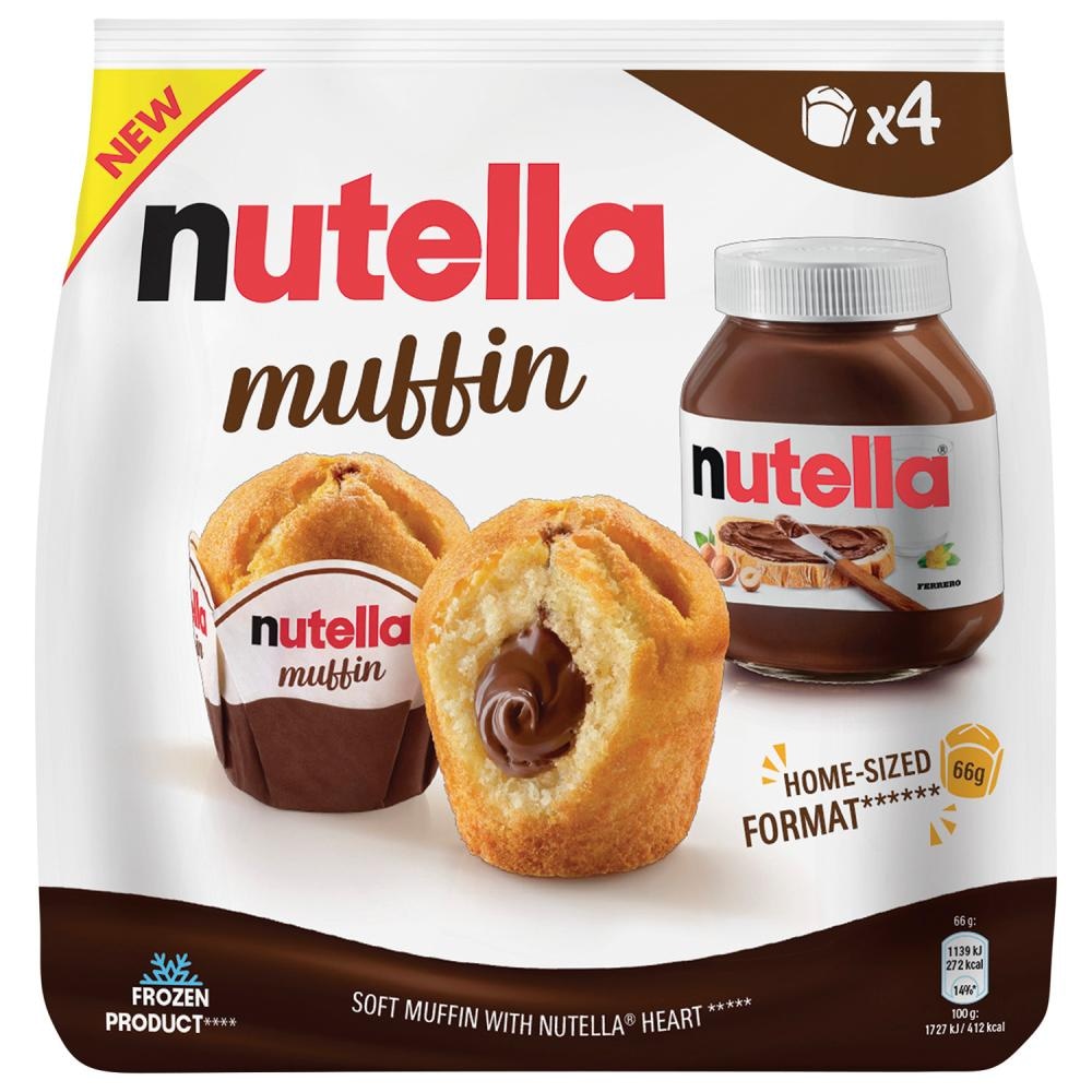 Nutella Croissant ili Muffin 4x 66 - 4x 85 g