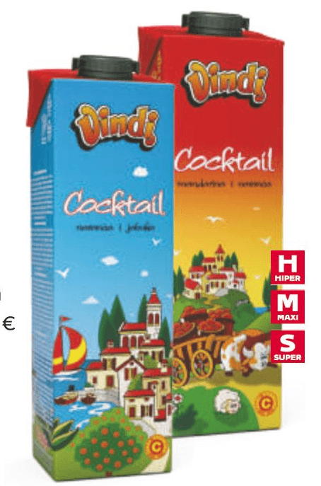 Vindi, Vindija Negazirano piće 1 L