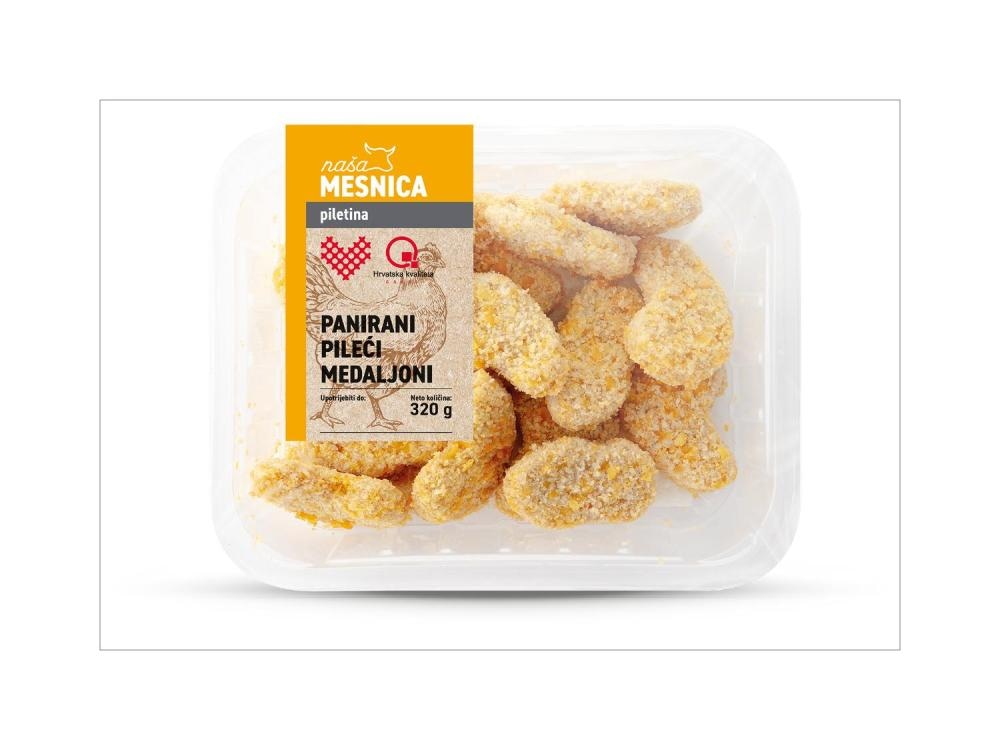 Panirani pileći medaljoni 320 g