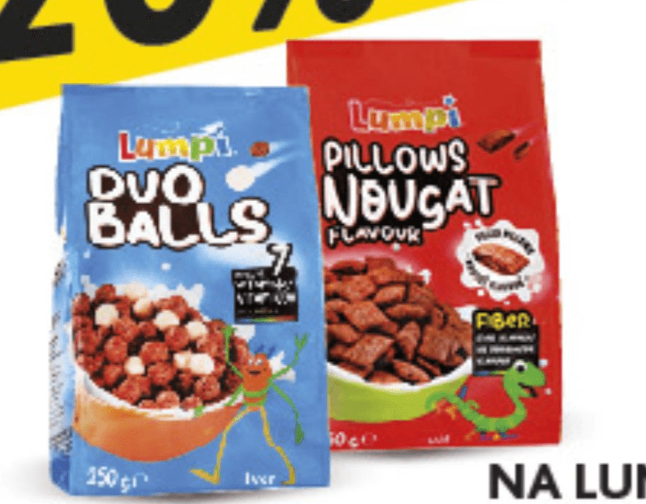 Lumpi Pillows 250g - Akcija u trgovini Konzum