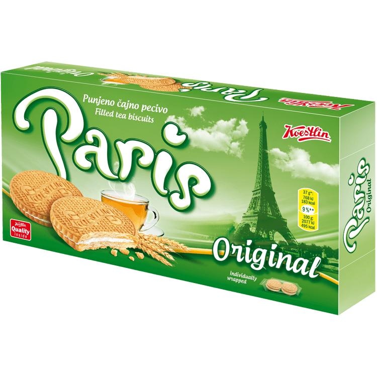 PARIS Punjeno čajno pecivo 300 g