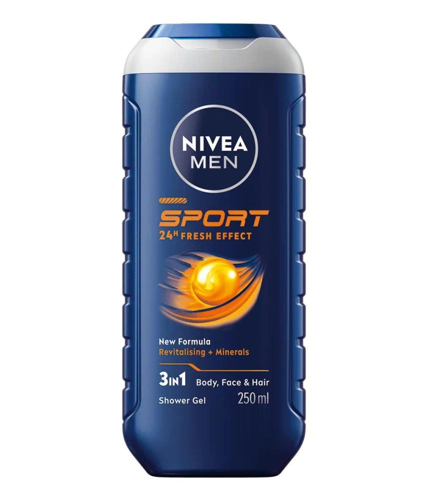 NIVEA Shower gel men energy/men sport 250ml - Akcija u trgovini Pivac