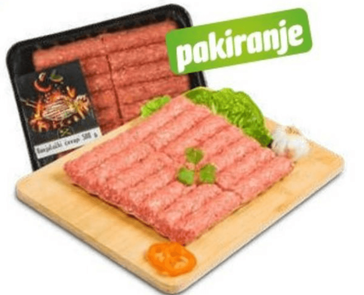 Banjalučki ćevapi 500 g - Akcija u trgovini Eurospin