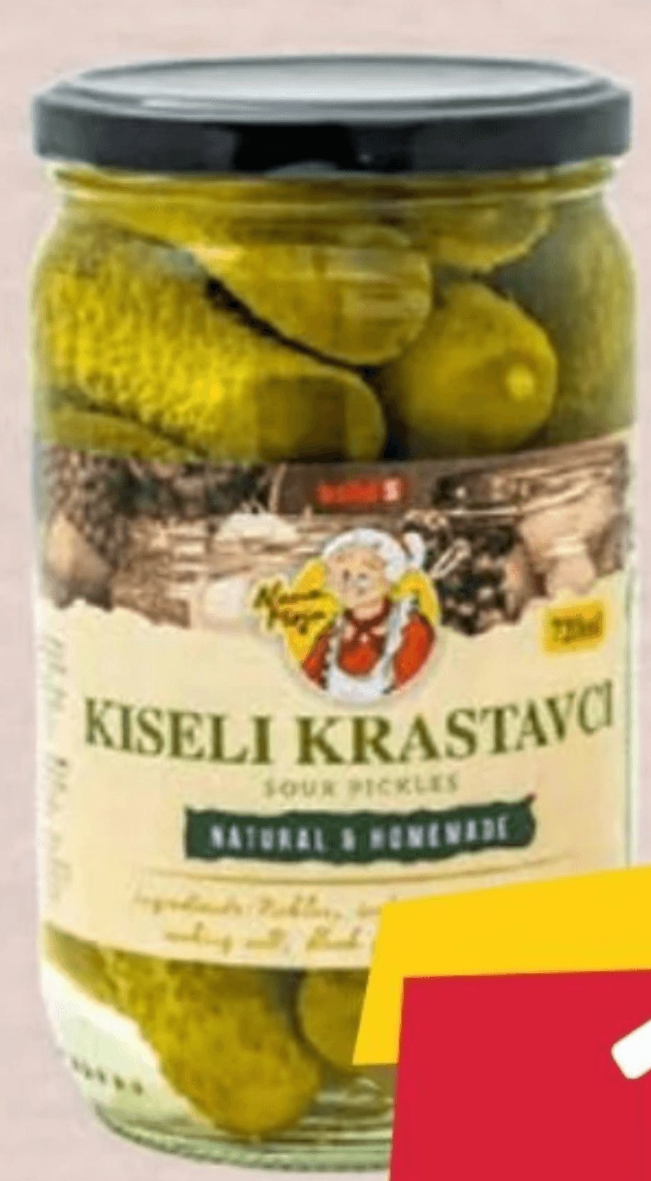 KOLID Kiseli krastavci 720ml