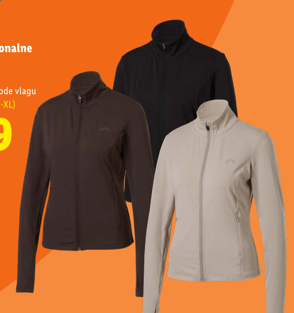 Crivit Ženska sportska jakna - Akcija u trgovini Lidl