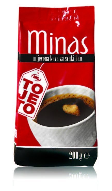 ToJeTo Kava mljevena Minas 200 g