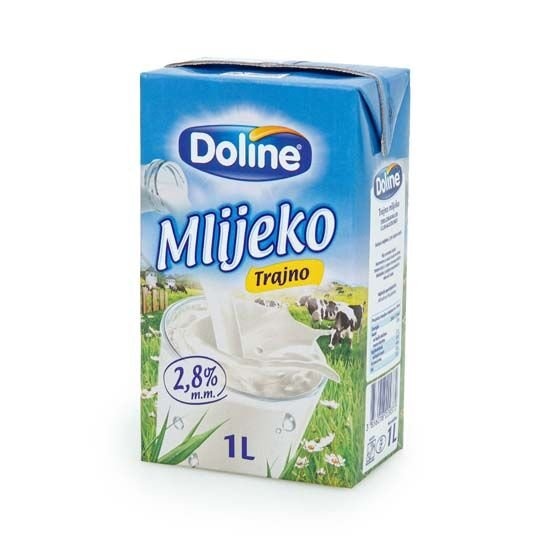 Doline Trajno mlijeko 1 L - Akcija u trgovini Plodine