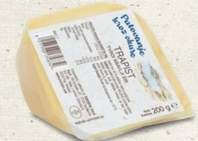 Sir Tvrdi Trapist 200 g - Akcija u trgovini Eurospin