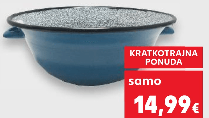 Vangla cca. 10 l, komad