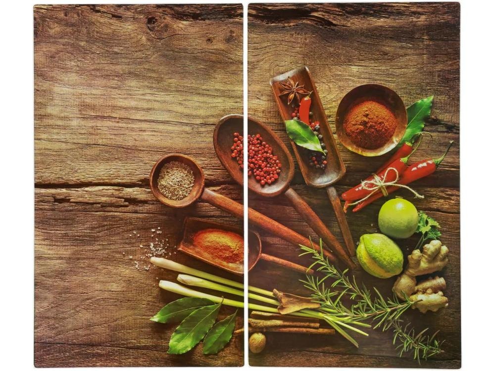 Silvercrest® Staklene ploče za pokrivanje štednjaka 2 dijela - Akcija u trgovini Lidl