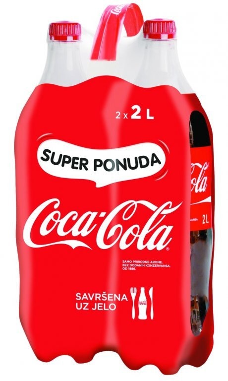 Coca Cola i Fanta Gazirano piće Duo pack 2 x 2 l