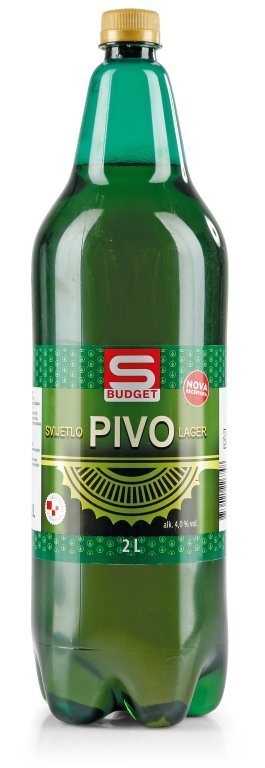 Pivo S-BUDGET 2 L