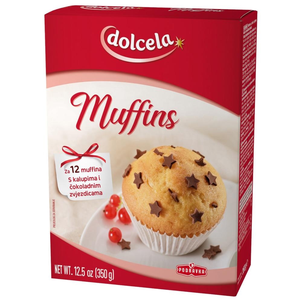 Mješavina za pripremu kolača Dolcela Muffins 350 g
