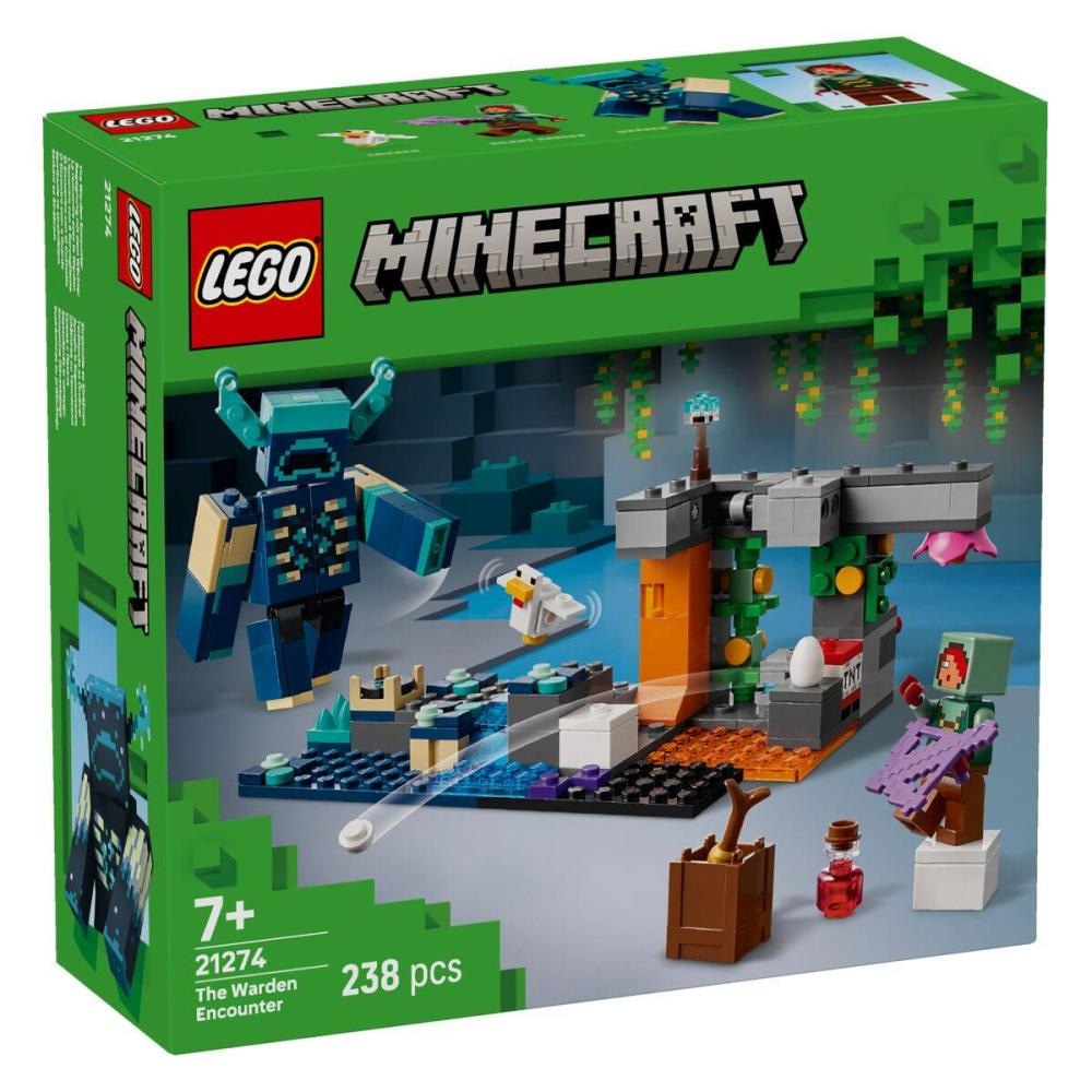 LEGO Minecraft Susret s nadzornikom 238 pcs