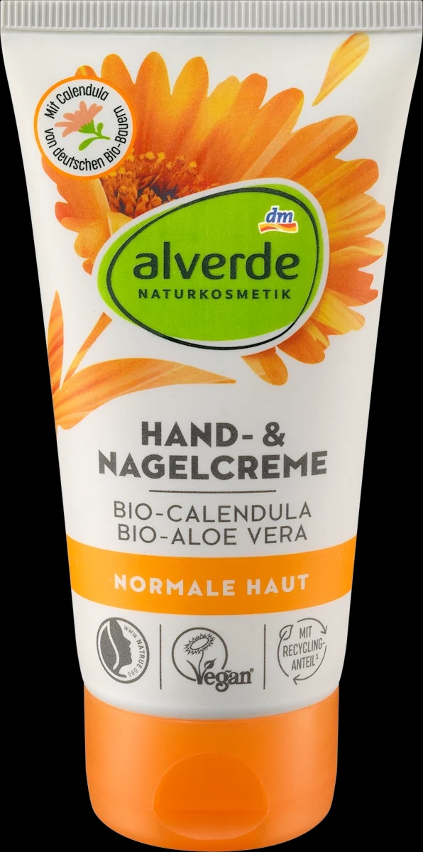 alverde krema za ruke i nokte neven i aloe vera 75 ml - Akcija u trgovini Dm